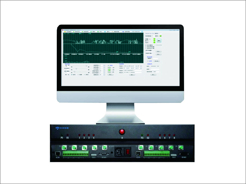 RD-900G-K8 Vibration Fiber Signal Collector in Eight Defense Zones